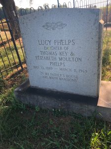 Lucy Phelps Headstone