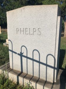 Grace Parker Phelps Headstone Front