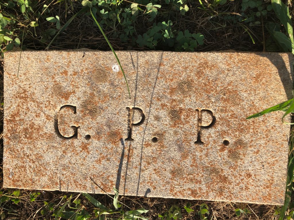 Grace Parker Phelps Footstone