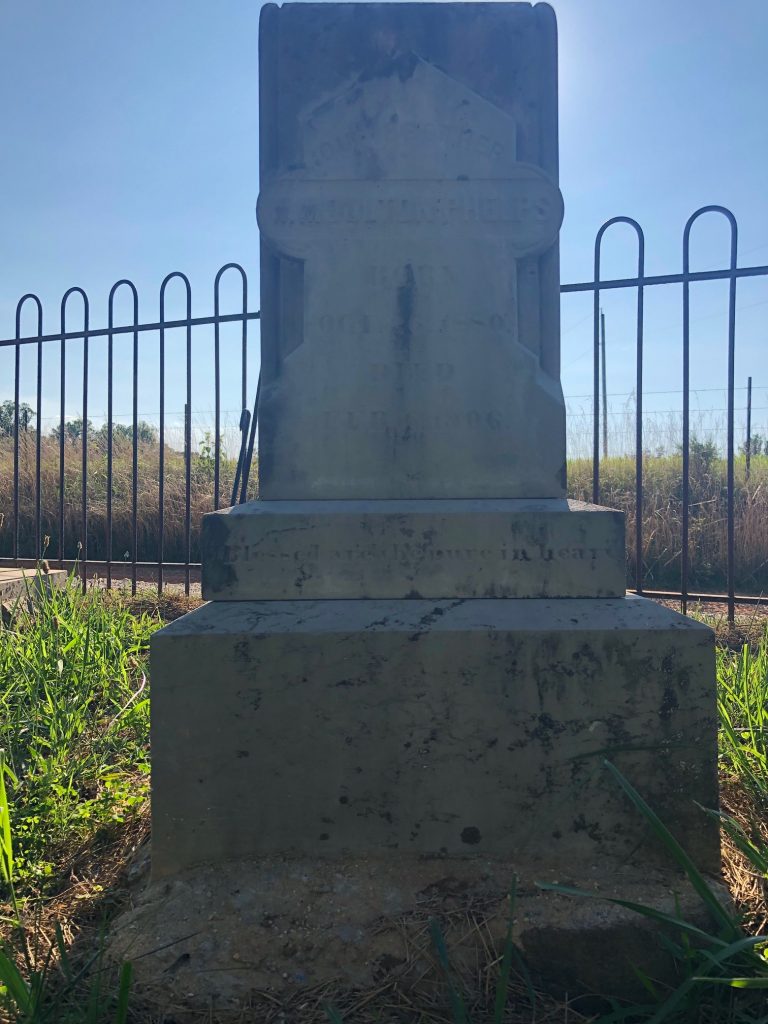 Wilbur Moulton Phelps Headstones