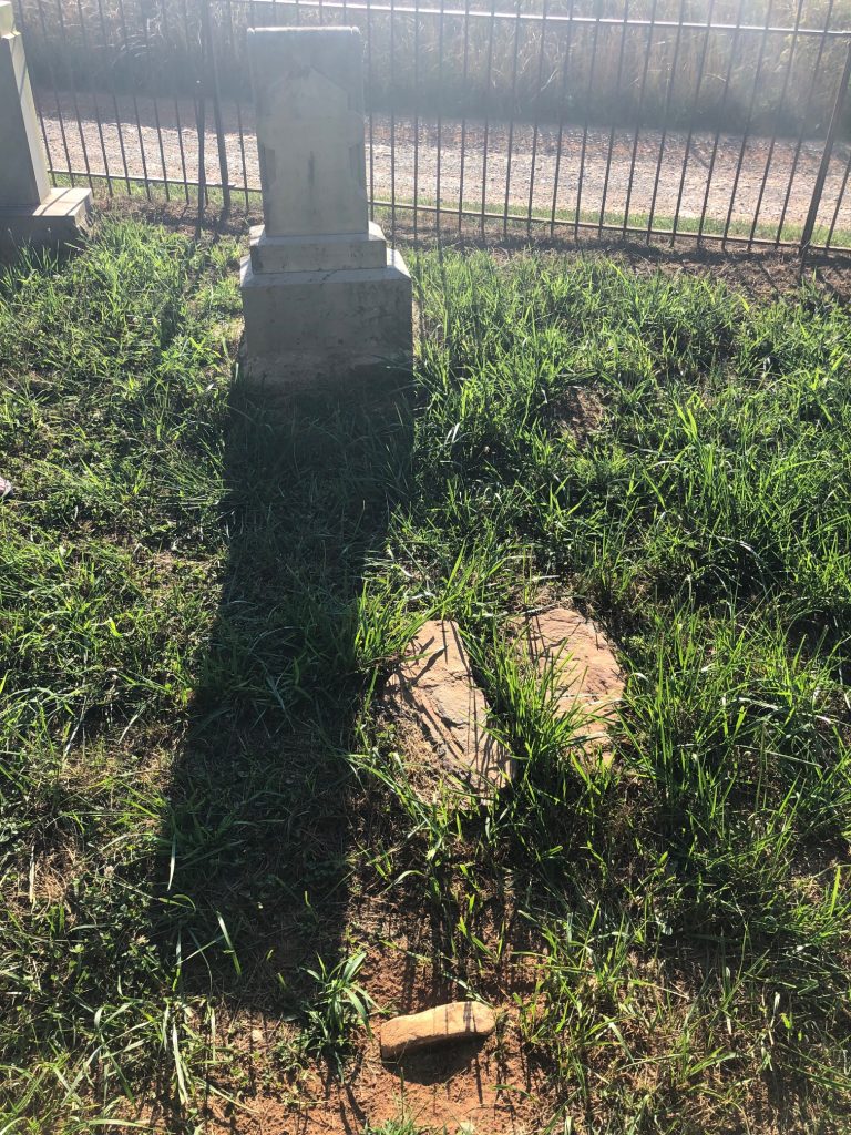 Wilbur Moulton Phelps Headstone 2nd Detail